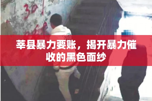 莘县暴力要账，揭开暴力催收的黑色面纱