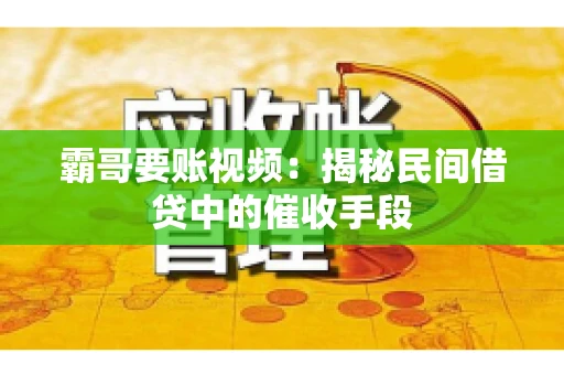 霸哥要账视频：揭秘民间借贷中的催收手段