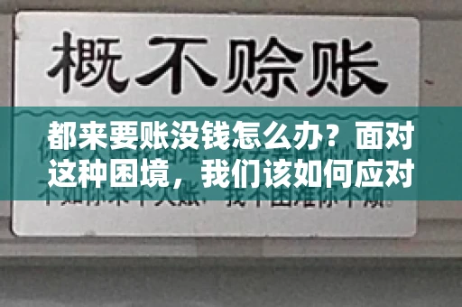 都来要账没钱怎么办？面对这种困境，我们该如何应对呢？首先，我们要明确一点，债务问题并非无解，关键在于我们如何去面对和解决。下面，我就从几个方面来和大家聊聊这个问题。