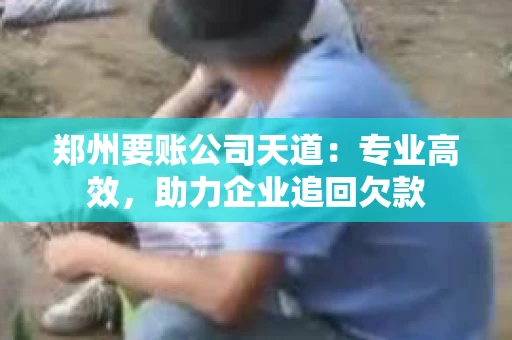 郑州要账公司天道:专业高效,助力企业追回欠款 郑州要账公司天道:专业高效,助力企业追回欠款