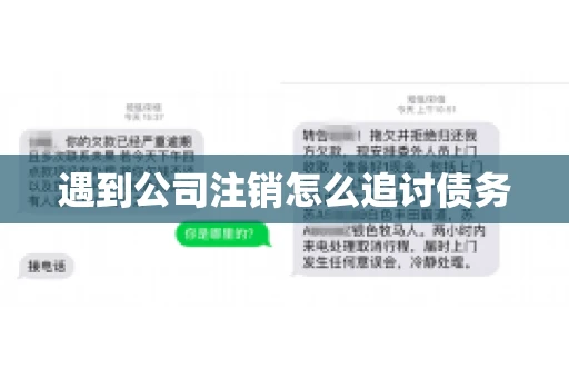 遇到公司注销怎么追讨债务